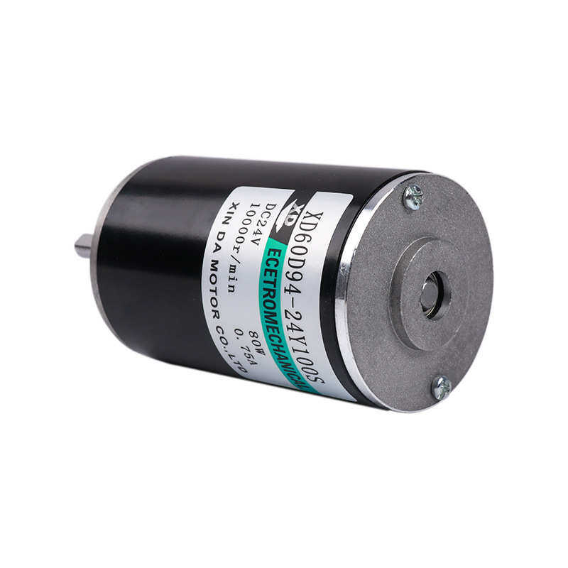 信达12v24v可小高速电机调速轴转10000微型马达双出正反直流静音