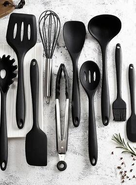 10 PCS Silicone Cookware Set Kitchen Cooking Tools Baking To