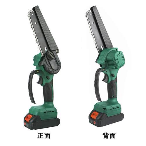 跨境木工专用锂电锯8寸充电式手工锯无刷电动充电电链锯家用工具