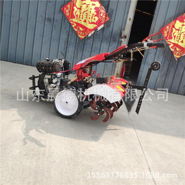XVW农用管多功能田园机小理型手扶式果园微耕传动四轴驱旋耕机