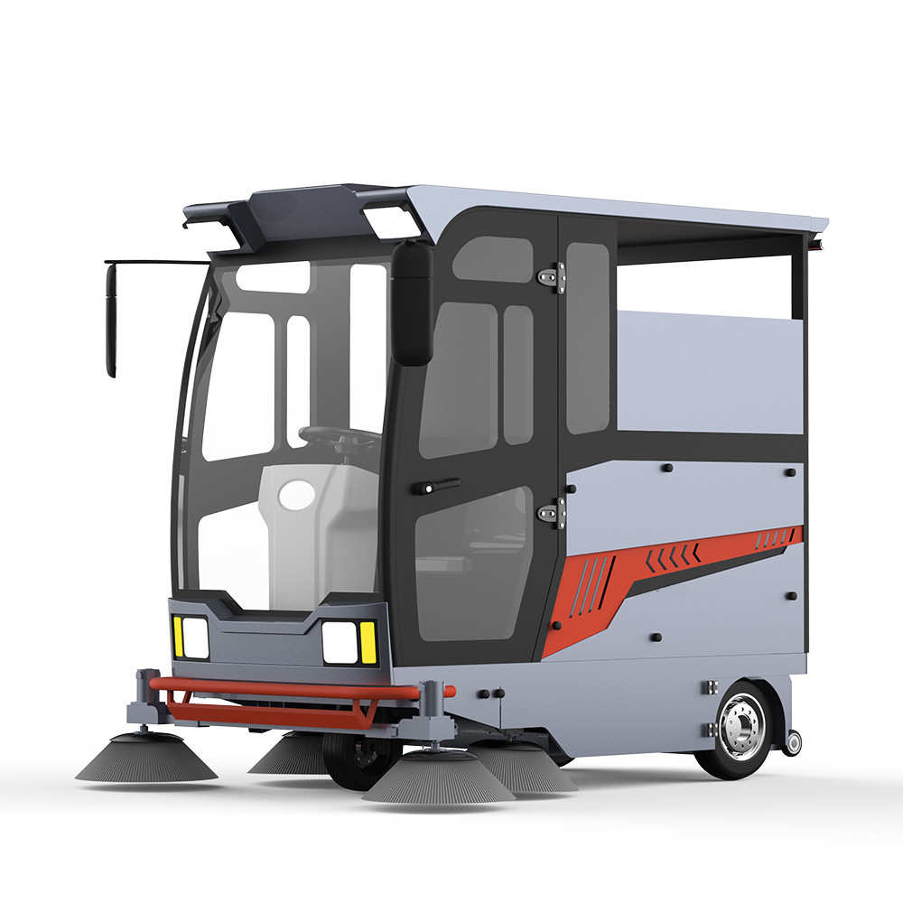 全封闭驾驶式扫地机智能电动扫地车工厂车间小区市政物业清扫车