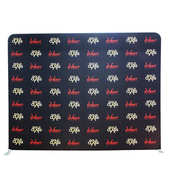 便携式 铝合金广告牌 背景签到墙 弹力布画面 厂家直供快幕秀展架