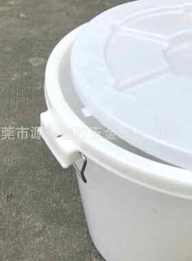 厂家大号白色120升圆桶 盖子可旋紧卡住腌制发酵水桶食品浸泡