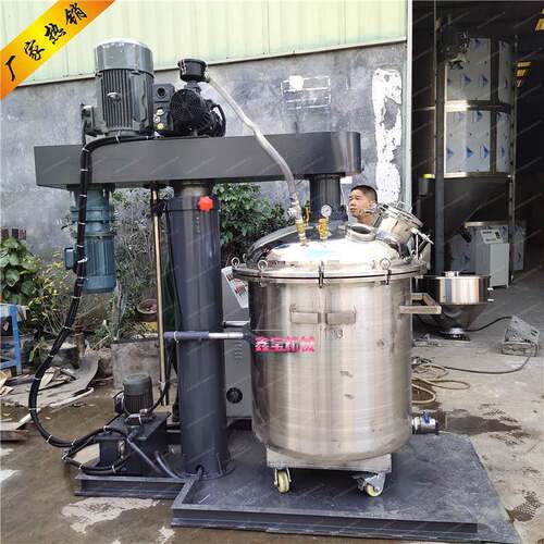 深圳500L真空消泡搅拌机 美缝剂分散机 低速带刮壁搅拌机厂家