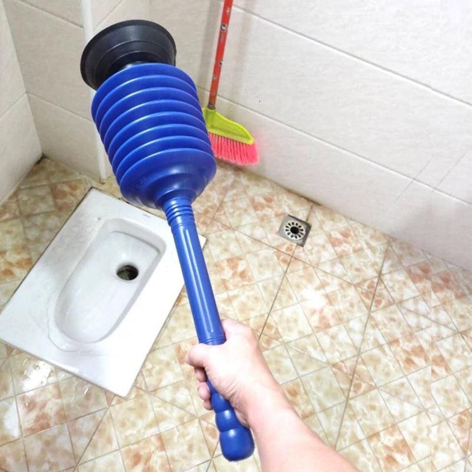 蹲厕堵塞疏通器通厕所下水道管道工具皮搋子蹲坑专用疏通器神器