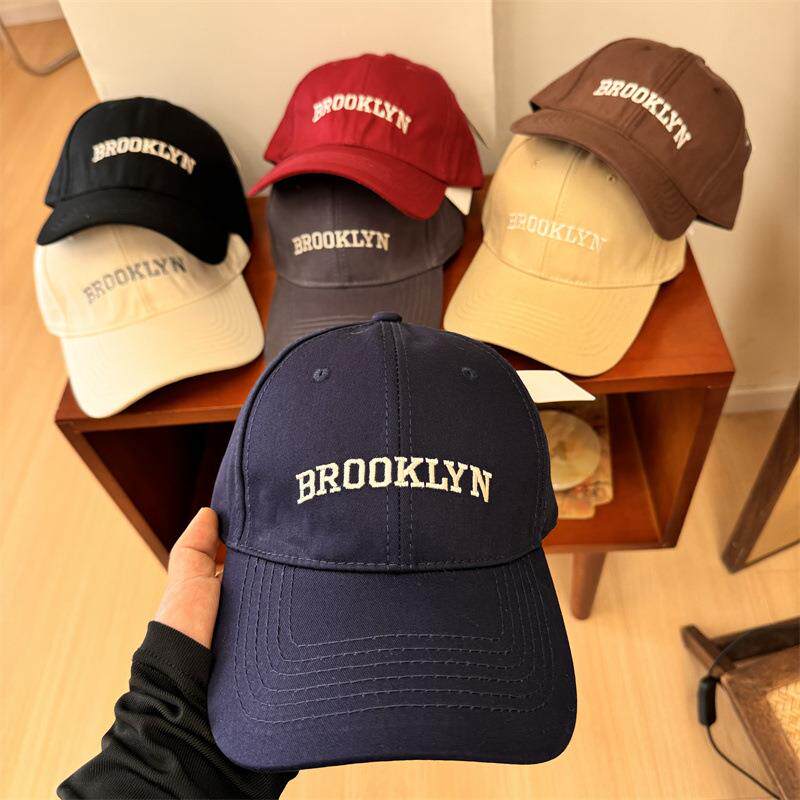 新款加大头围鸭舌帽子女硬顶棒球帽深顶百搭显脸小弯宽檐男新潮春