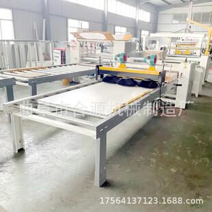 雪弗板双面贴纸机PVC发泡板平贴机合源玻镁板复合机