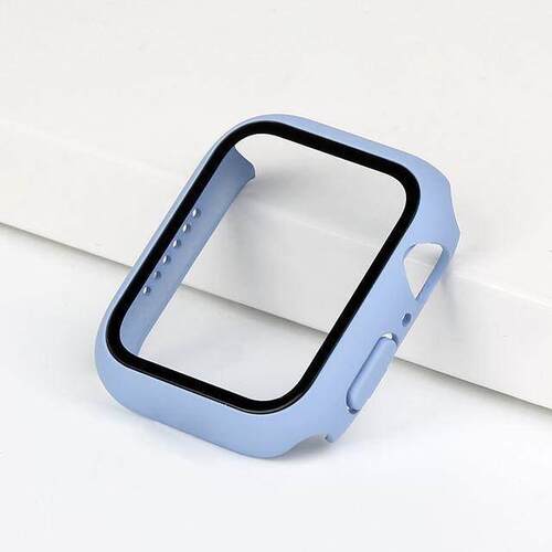 Glass + Cover For Apple Watch case 7/6/SE/5/4/3/2/1 iWatch