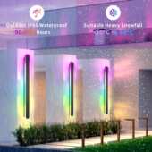 室内壁灯墙长条防水rgb室外创意酒店led简约壁灯时尚 别墅现代围墙