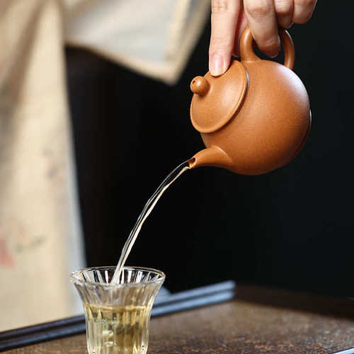 宜兴纯全手工紫砂壶小容量140CC手把壶家用功夫茶具泡茶壶单壶