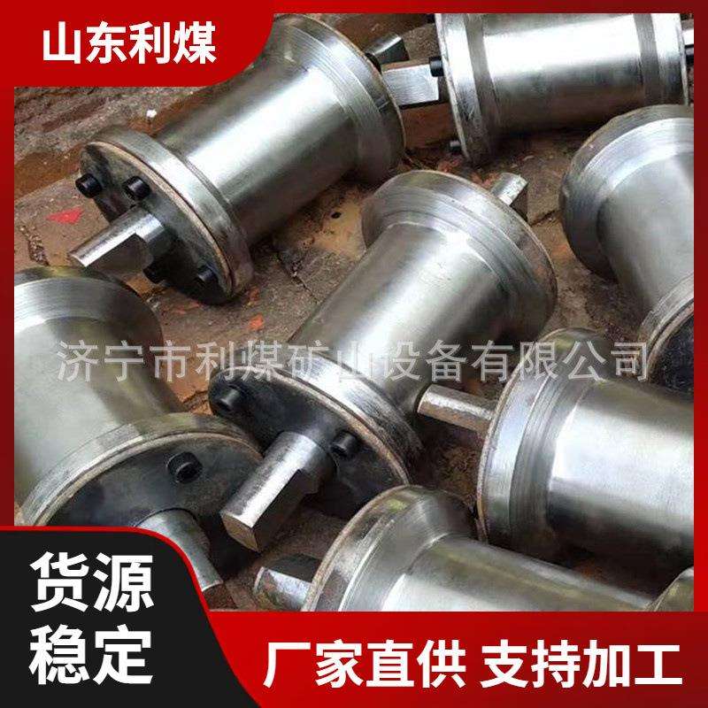 铸钢地滚轮利煤供应300*250矿用地轮煤矿用铸铁地轮尼龙地滚