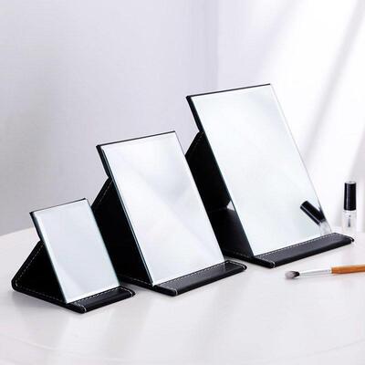 Cosmetic mirror to carry small model mini handheld mirror .