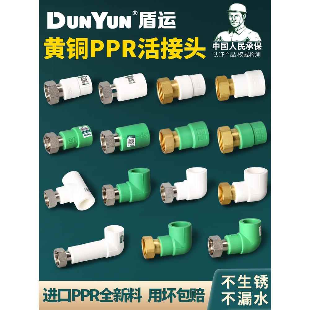 Dunyun Ppr Union 4分钟6分钟内线弯头直接头热水器20管25 32热熔