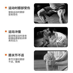 新款直销登山护膝 户外双钢板支撑护膝供应骑行跑步绑带加压复健