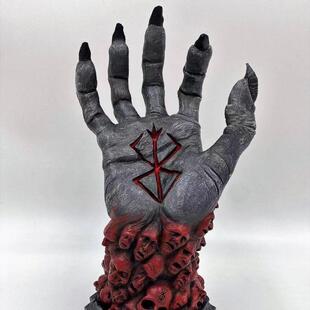 跨境新品Berserk Hand of God 狂暴之手万圣节树脂工艺品摆件装饰