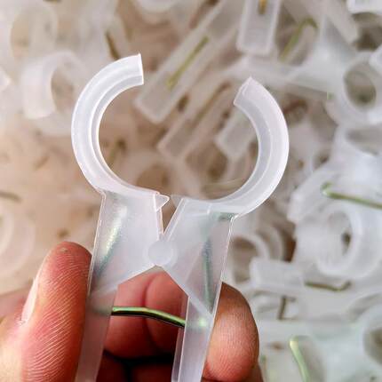 新款直销盛腾大棚蔬菜黄瓜夹子西红柿夹番茄辣椒绑蔓夹落秧夹吊蔓