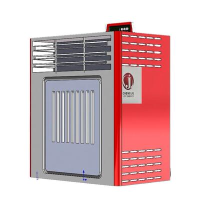 父母受冻受寒还用老式煤炉不方便，用我们自动清灰颗粒取暖炉省事