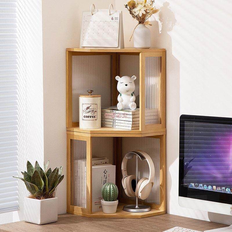 书架转角置物架家用学生桌上新款多层书柜儿童收纳架子办公室台面