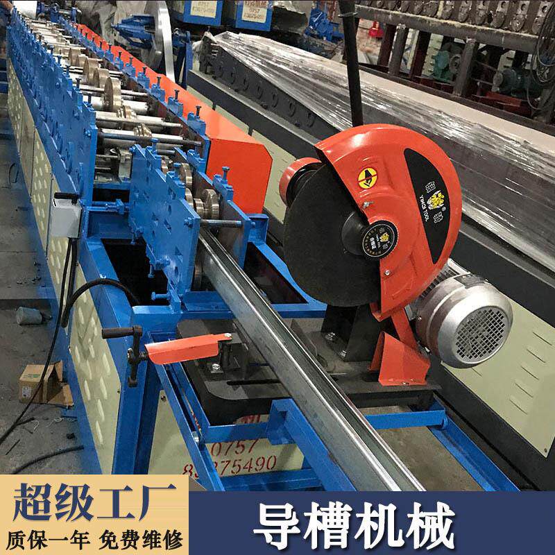 导槽机7分消声导槽卷闸机不锈钢消声导槽机械卷闸门自动导槽机