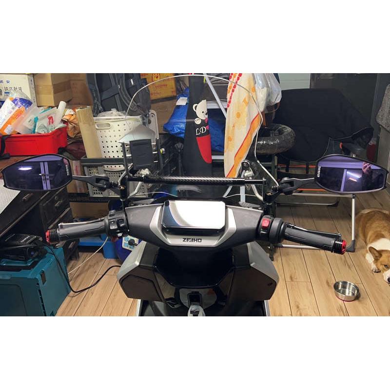 适用ZEEHO极核AE8 AE6 AE2电动车改装反光后视镜增高转接加高螺丝