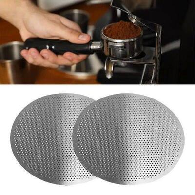5pcs 51/53/58 MM Espresso Screen Coffee Filter Reusable