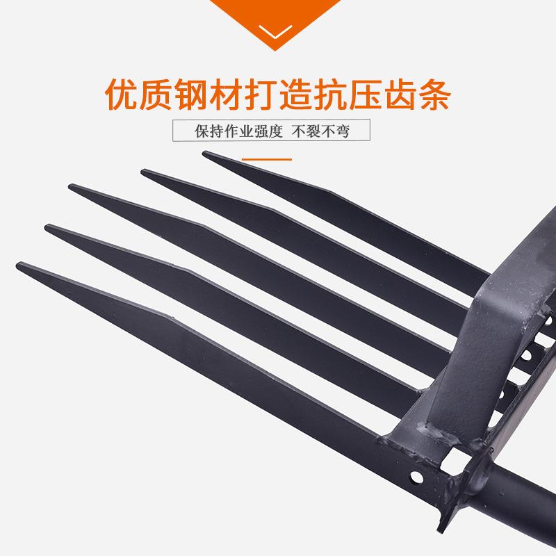 户外开荒工具翻土工具深翻器耙子农用人工翻地松土挖土翻地叉锄头