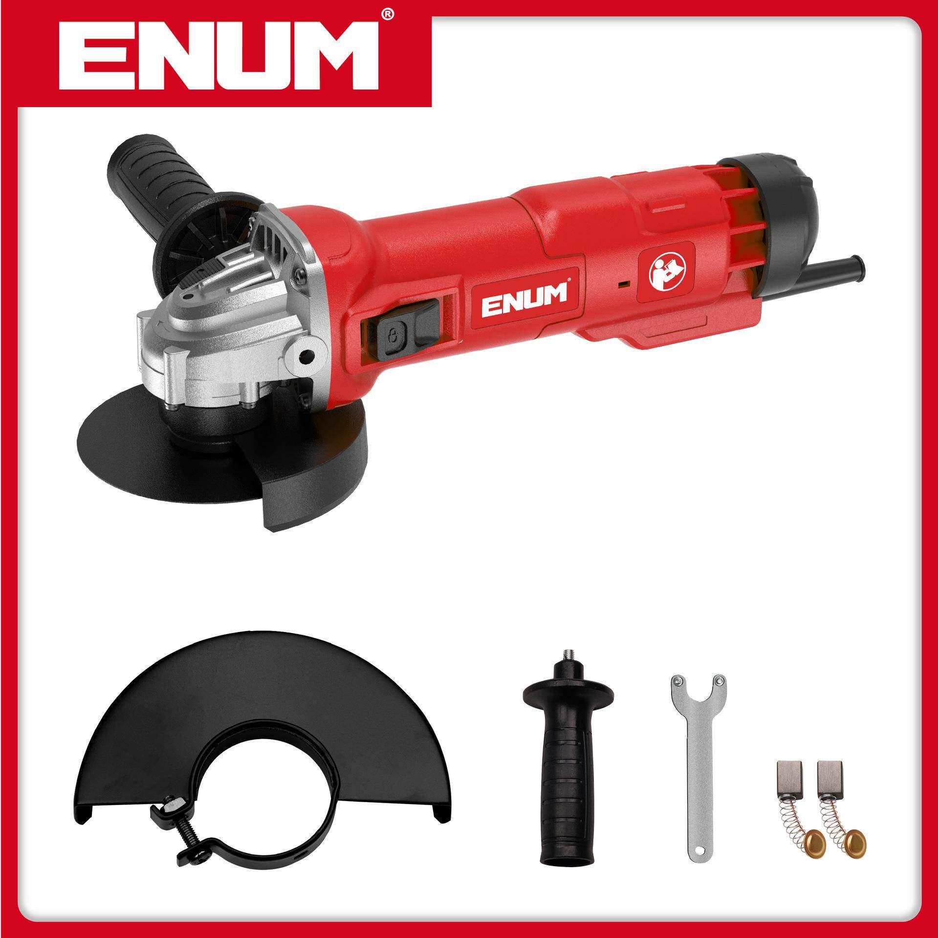 红色短柄角磨 插电款专业工具 4038 亿能电动工具