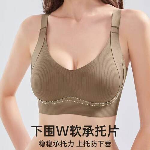 Womens Solid Daily Wireless Bra, Comfortable Breathable