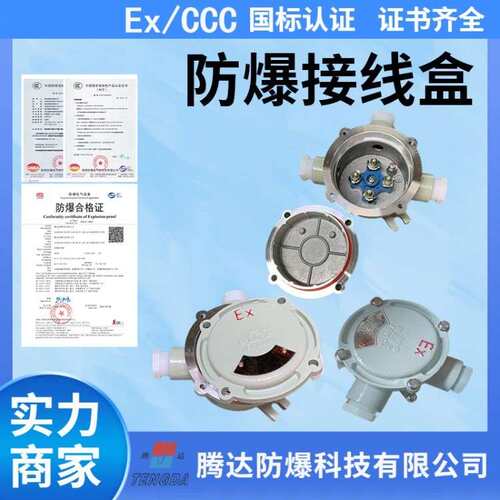 G11/4-dn32接线盒1.2寸防爆盒铸铝端子盒腾达防爆粉尘防护