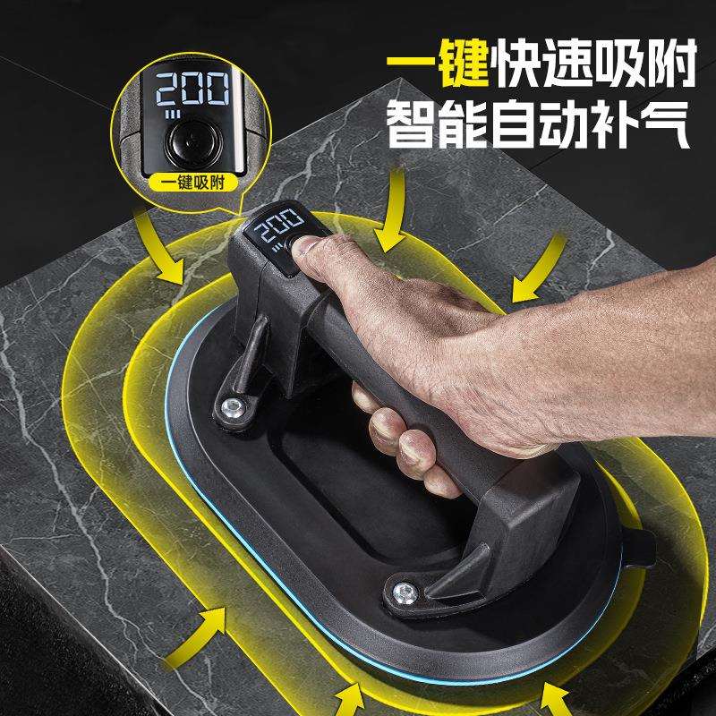 真空玻璃吸盘瓷砖大吸力搬运工具抽气手泵吸盘搬运大板地砖吸提器