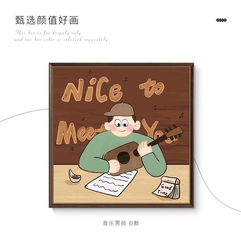 正品美拉德件咖啡角装饰画美式众餐边柜小挂画复古厅斗客柜餐厅摆