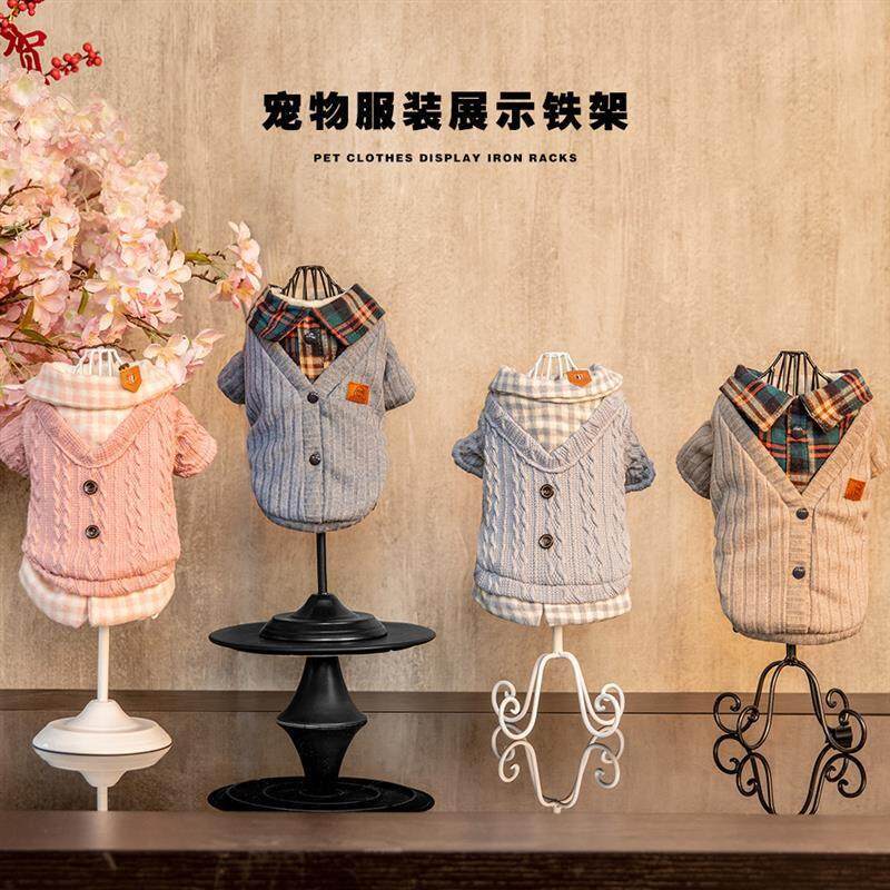 宠物猫咪狗衣服展架狗衣服摄影道具服装模特架子橱窗展示陈列架