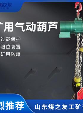 煤矿固定式气动葫芦HQ型3吨-30吨 矿用防爆型气动倒链