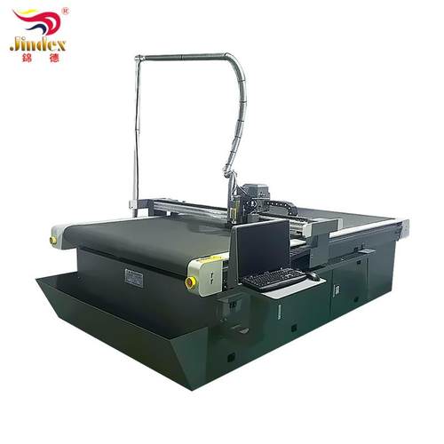 直销广告包装切割机异形纸KT板雪弗板切割CCD寻边震动刀裁床