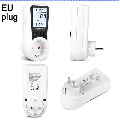 DDS109L背光家用智能电能表功率电压电流计费计量插座Power Meter