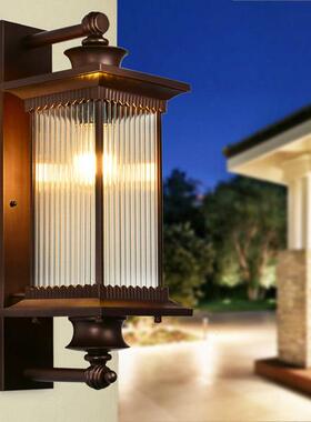 户外复中古壁灯欧式花园别酒店室tb-55274外防墅新水庭院灯现代式