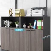 热销新款 资MXY料置柜物柜柜办公会议室落地件商用矮柜花文槽储物