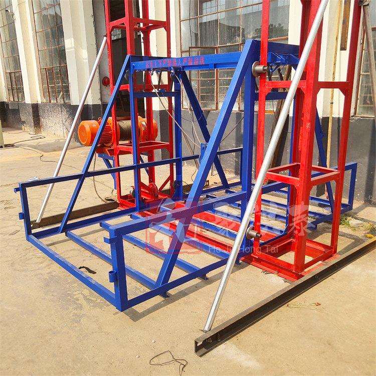 建筑工地SSE160型龙门架物料提升机施工升降机机电动升降机钢丝绳