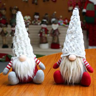 Christmas Dwarf Faceless doll elf gift plush toy decoration