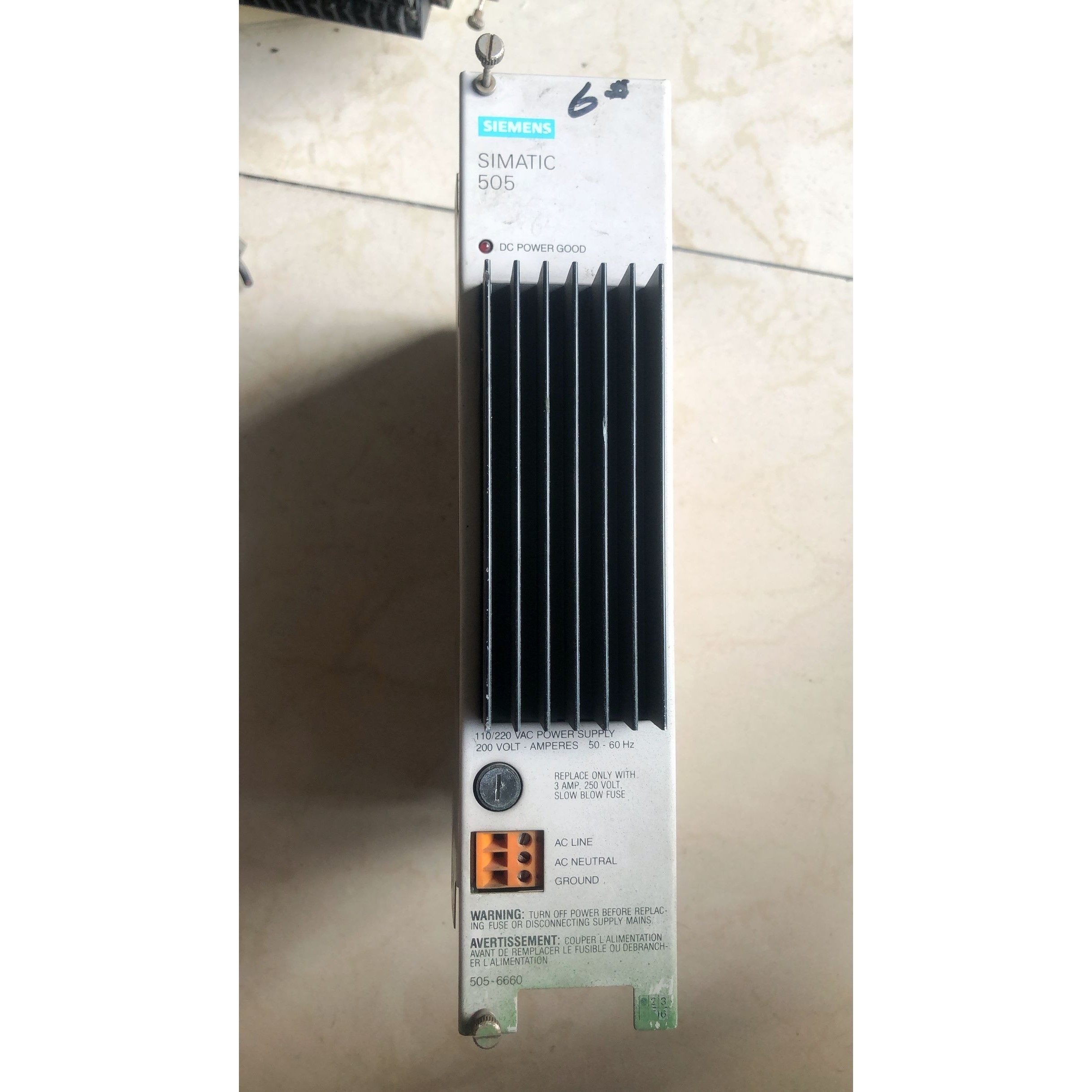 原装拆机 SIEMENS  505-6660 实物照片 现货
