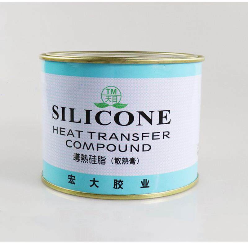包邮 宏大散热膏 天目散热膏导热硅脂硅胶导热膏 净重750克/罐