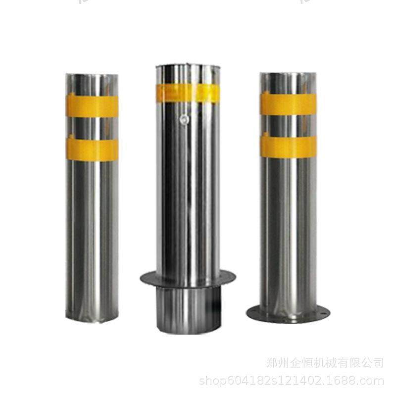 不锈钢警示柱反光路障活动分离路桩固定阻车桩挡车器防撞隔离柱