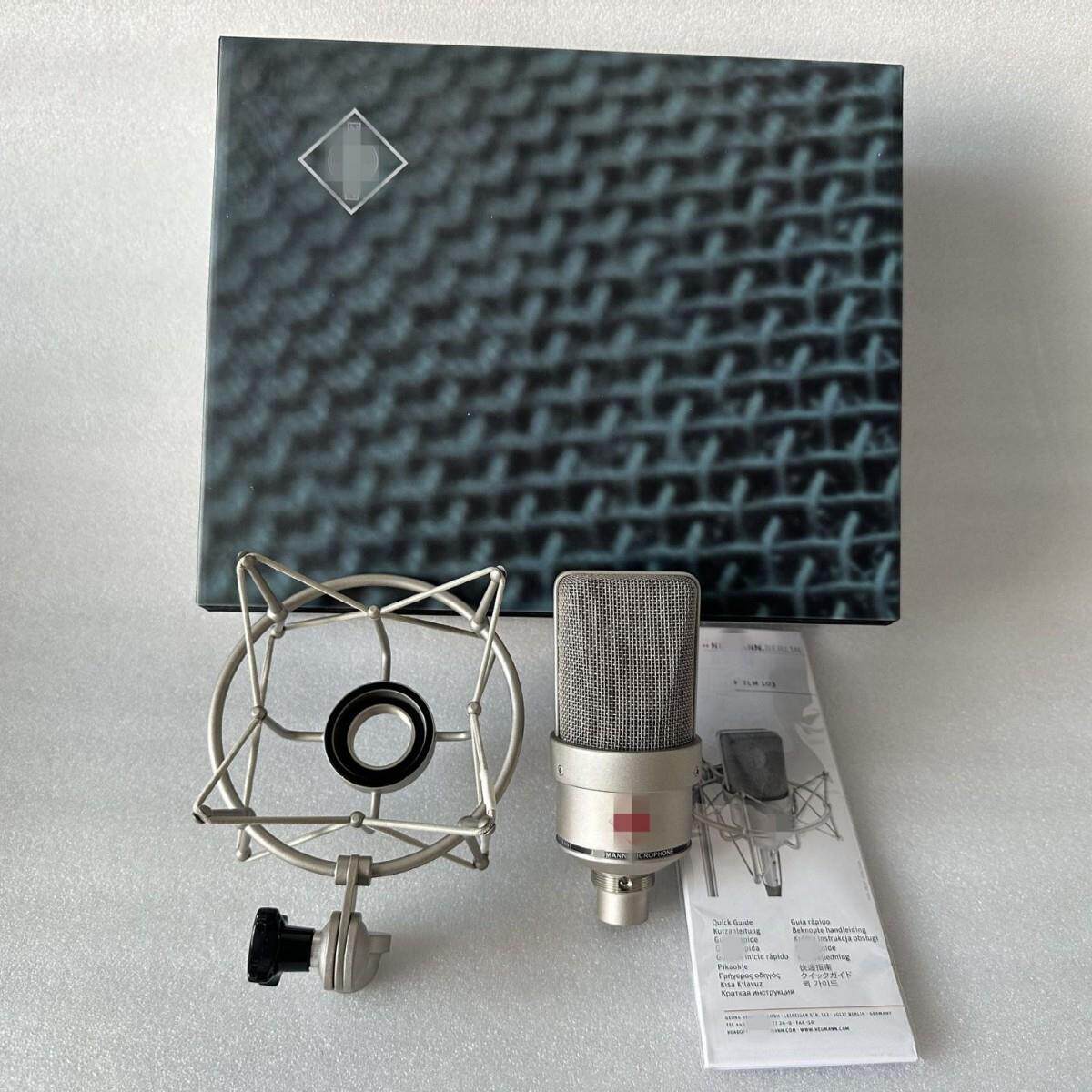 TLM103专业有线电容话筒主播直播录音棚电脑家用套装黑色麦克风