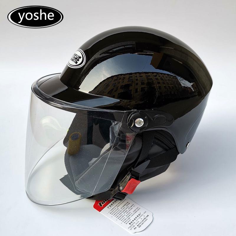 高档体四季护永盛男女士户外防头牌盔男女式头盔送围脖壳白料防寒