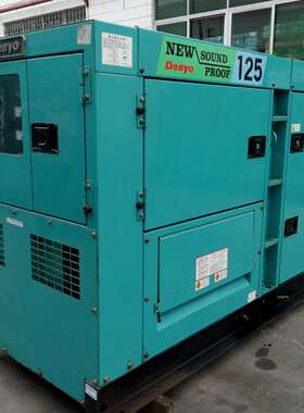 DENYO电友DCA125SP柴油发电机组80kw低噪音无刷发电机 厂家直销