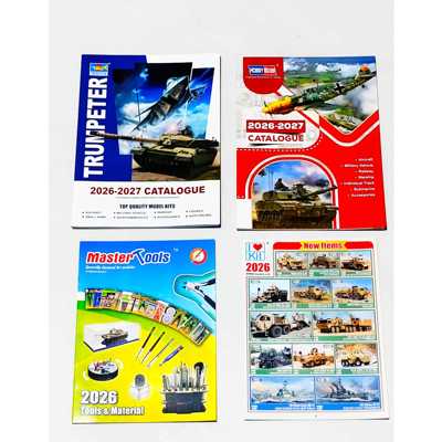 小号手TRUMPETER/HOBBYBOSS 模型产品年刊2026-2027