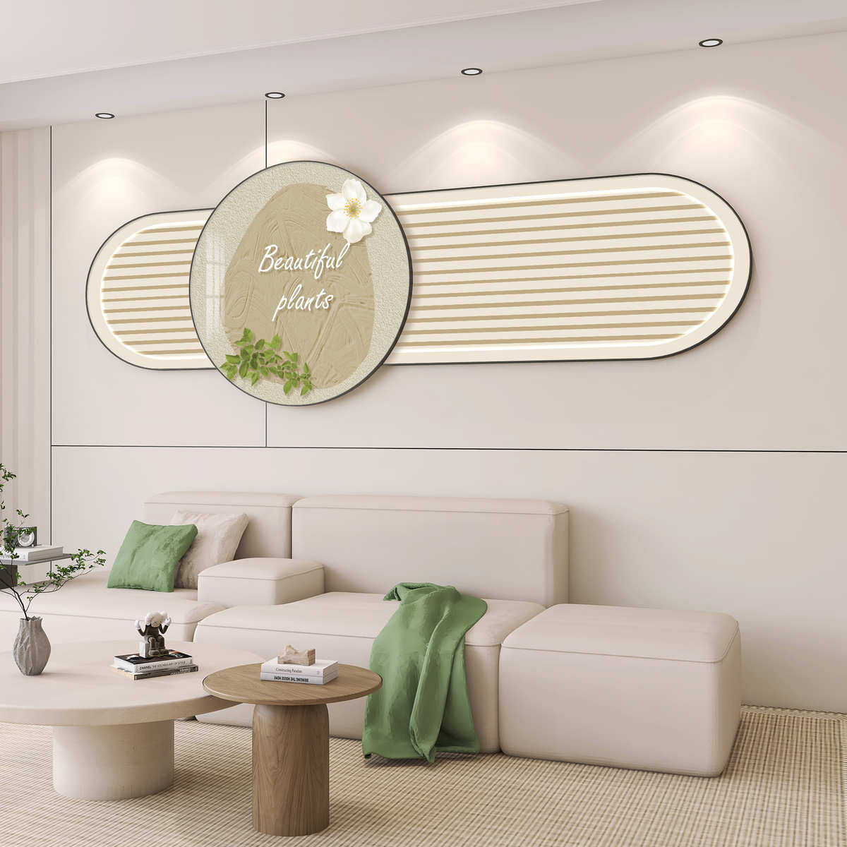 北欧奶油风客厅沙发背景墙装饰画餐厅暖居挂画卧室床头简约墙壁画,家居饰品,现代装饰画,淘宝优惠券,粉丝福利购,淘宝优惠卷