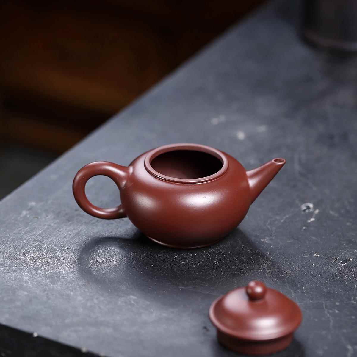 宜RVB紫手砂茶壶兴原矿紫泥小品水平工家用紫砂茶壶具