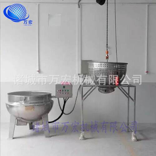 夹层锅电加热不锈钢夹层设备半自动酱香卤肉卤制加工设备