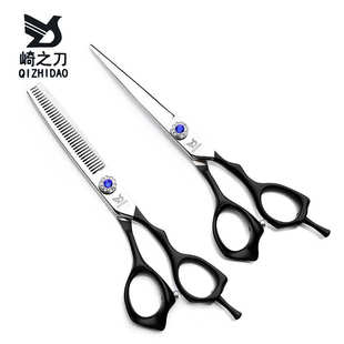 厂家批发崎之刀 打薄刘海剪理发剪刀 理发剪刀美发剪刀 平剪牙剪